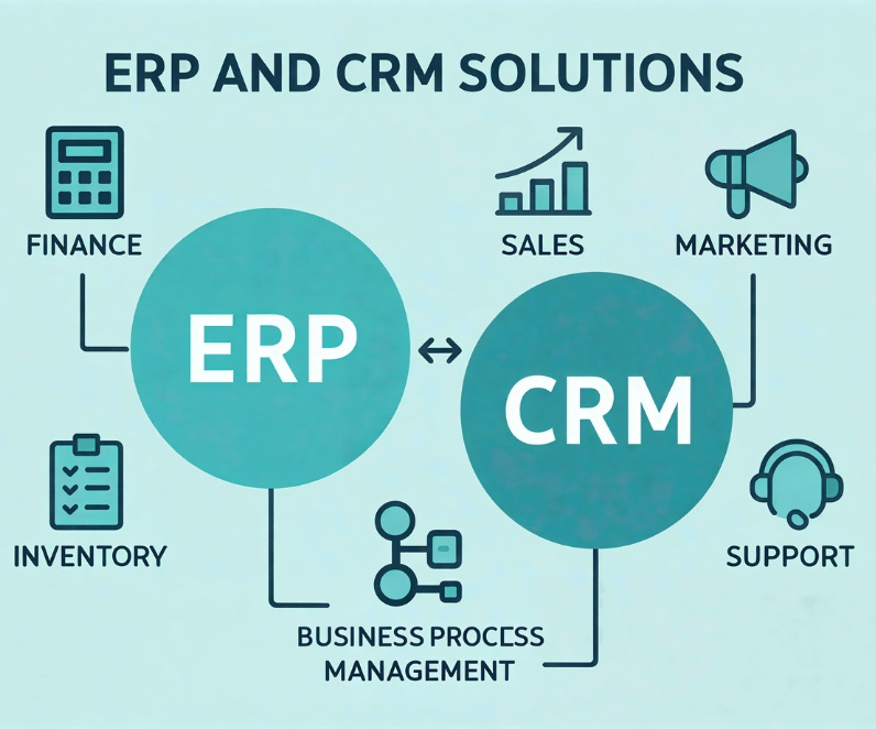 Be-spoke ERP & CRM Solutions