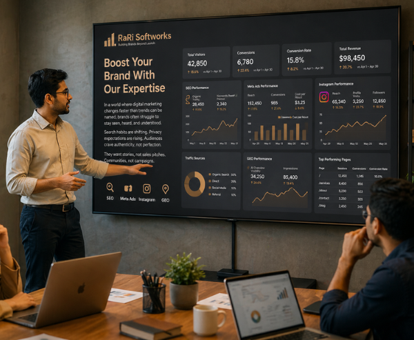 A Marketing Agency To Grow Your Business by RaRi Softworks LLP