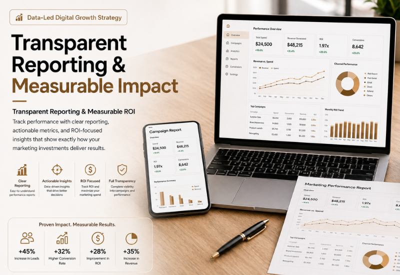 Transparent Reporting & Measurable Impact